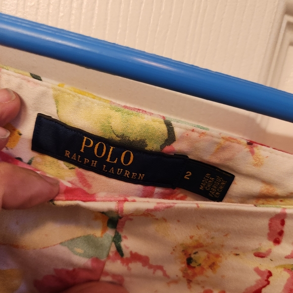 Polo RL floral pants size 2 - Picture 7 of 7